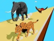 Animal Transform Race 3d