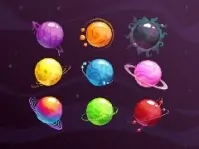 Bubble Shooter Planets