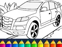 Cars Coloring Game