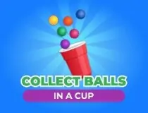 Collect Balls In A Cup