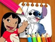 Lilo And Stitch Coloring...