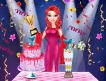 Mermaid Cake Cooking Des...