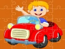 Pedal Cars Jigsaw